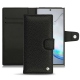 Capa em pele Samsung Galaxy Note10 - Ebène ( Sleek P C12 - Black ) 