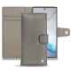 Capa em pele Samsung Galaxy Note10 - Acier vintage ( Pantone 403C ) 