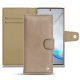 Capa em pele Samsung Galaxy Note10 - Taupe vintage ( Pantone 7530C ) 