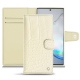 Custodia in pelle Samsung Galaxy Note10 - Crocodile milk