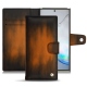 Lederschutzhülle Samsung Galaxy Note10 - Marron Patine