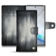 Housse cuir Samsung Galaxy Note10 - Gris Patine