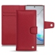Custodia in pelle Samsung Galaxy Note10 - Rouge passion