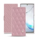 Lederschutzhülle Samsung Galaxy Note10 - Rose - Couture ( Nappa - Pantone 2365C ) 