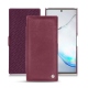 Custodia in pelle Samsung Galaxy Note10 - Prune vintage ( Pantone 512C ) 
