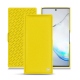 Custodia in pelle Samsung Galaxy Note10 - Jaune fluo