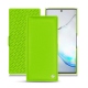 Custodia in pelle Samsung Galaxy Note10 - Vert fluo