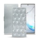 Capa em pele Samsung Galaxy Note10 - Platinium - Couture