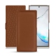 Housse cuir Samsung Galaxy Note10 - Marron PU