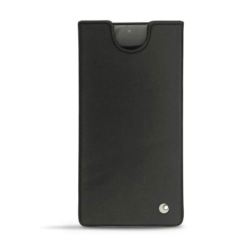 Samsung Galaxy Note10 leather pouch - Noir ( Nappa - Black ) 