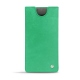 Pochette cuir Samsung Galaxy Note10 - Menthe vintage ( Pantone 562C ) 