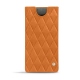 Lederschutzhülle Samsung Galaxy Note10 - Mandarine vintage - Couture
