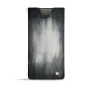 Capa em pele Samsung Galaxy Note10 - Gris Patine