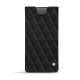 Funda de piel Samsung Galaxy Note10 - Negre poudro - Couture