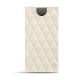 Custodia in pelle Samsung Galaxy Note10 - Blanc escumo - Couture