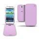 Samsung GT-i9300 Galaxy S III  leather case - Lilas ( Nappa - Pantone 2645U ) 
