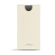 Samsung Galaxy Note10 leather pouch - Blanc PU