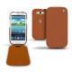 Samsung GT-i9300 Galaxy S III  leather case - Marron ( Nappa - Pantone 1615C ) 
