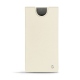 Samsung Galaxy Note10+ leather pouch - Blanc (  Nappa - White ) 