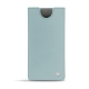 Capa em pele Samsung Galaxy Note10+ - Bleu ciel ( Nappa - Pantone 277C ) 