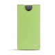 Samsung Galaxy Note10+ leather pouch - Vert olive ( Nappa - Pantone 578U ) 