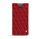 Custodia in pelle Samsung Galaxy Note10+ - Rouge - Couture ( Nappa - Pantone 199C ) 