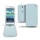 Samsung GT-i9300 Galaxy S III  leather case - Bleu clair ( Nappa - Pantone 277C ) 