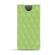 Capa em pele Samsung Galaxy Note10+ - Vert olive - Couture ( Nappa - Pantone 578U ) 
