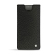 Capa em pele Samsung Galaxy Note10+ - Ebène ( Sleek P C12 - Black ) 