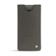 Custodia in pelle Samsung Galaxy Note10+ - Anthracite ( Pantone 424C ) 
