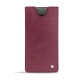 Capa em pele Samsung Galaxy Note10+ - Prune vintage ( Pantone 512C ) 