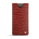Pochette cuir Samsung Galaxy Note10+ - Autruche ciliegia