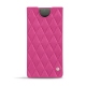 Capa em pele Samsung Galaxy Note10+ - Rose BB - Couture