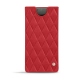 Funda de piel Samsung Galaxy Note10+ - Rouge troupelenc - Couture