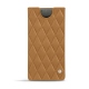 Capa em pele Samsung Galaxy Note10+ - Castan esparciate - Couture