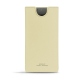 Capa em pele Samsung Galaxy Note10+ - Beige PU