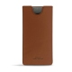 Samsung Galaxy Note10+ leather pouch - Marron PU