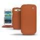 Funda de piel Samsung GT-i9300 Galaxy S III - Marron ( Nappa - Pantone 1615C ) 