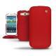 硬质真皮保护套 Samsung GT-i9300 Galaxy S III - Rouge ( Nappa - Pantone 199C ) 