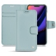 Housse cuir Apple iPhone 11 Pro - Bleu ciel ( Nappa - Pantone 277C ) 