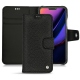 Apple iPhone 11 Pro leather case - Ebène ( Sleek P C12 - Black ) 