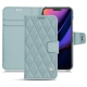 Capa em pele Apple iPhone 11 Pro - Bleu ciel - Couture ( Nappa - Pantone 277C ) 