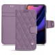 硬质真皮保护套 Apple iPhone 11 Pro - Lilas - Couture ( Nappa - Pantone 2645U ) 