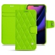 Funda de piel Apple iPhone 11 Pro - Vert fluo - Couture