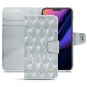 Housse cuir Apple iPhone 11 Pro - Platinium - Couture