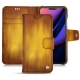 Apple iPhone 11 Pro leather case - Doré Patine