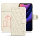 Custodia in pelle Apple iPhone 11 Pro - Blanc escumo - Couture