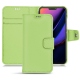 Custodia in pelle Apple iPhone 11 Pro - Vert olive PU