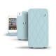硬质真皮保护套 Apple iPhone 4  - Bleu clair - Couture ( Nappa - Pantone 277C ) 