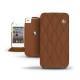 硬质真皮保护套 Apple iPhone 4  - Marron - Couture ( Nappa - Pantone 1615C ) 